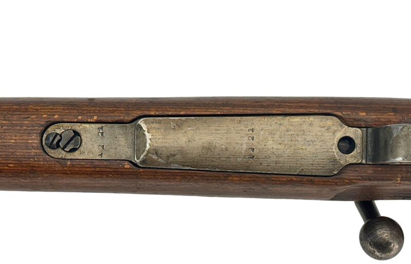 Mauser K98 K Original German WWII CE 43 Matching Bolt handle, TG, Bands, rear sight - Image 12