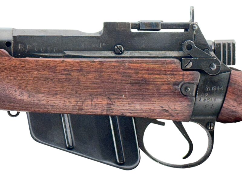 Navy Arms #4 Mk I* .303 WWII 1944 Dated rifle "BS" and “PP” marked matching serial number bolt VG cond. PP 0676 - Image 20