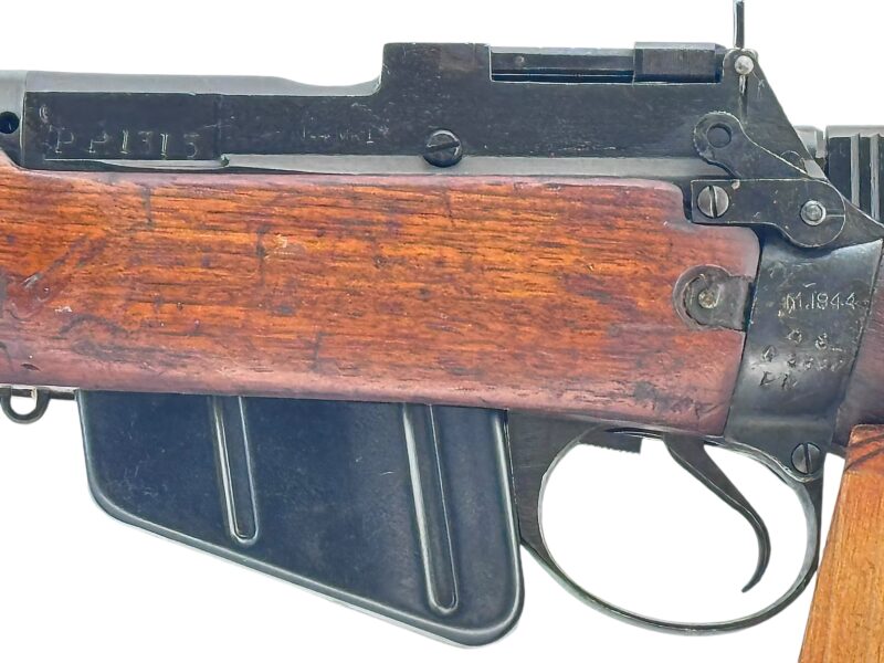 Navy Arms #4 Mk I* .303 WWII 1944 Dated rifle "BS" and “PP” marked matching serial number bolt VG cond. PP1313 - Image 20