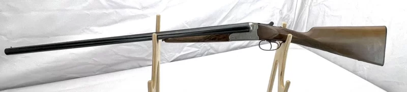 side by side 12ga shotgun Italian Pioneer Arms Ejector Boxlock SN 85149 - Image 4
