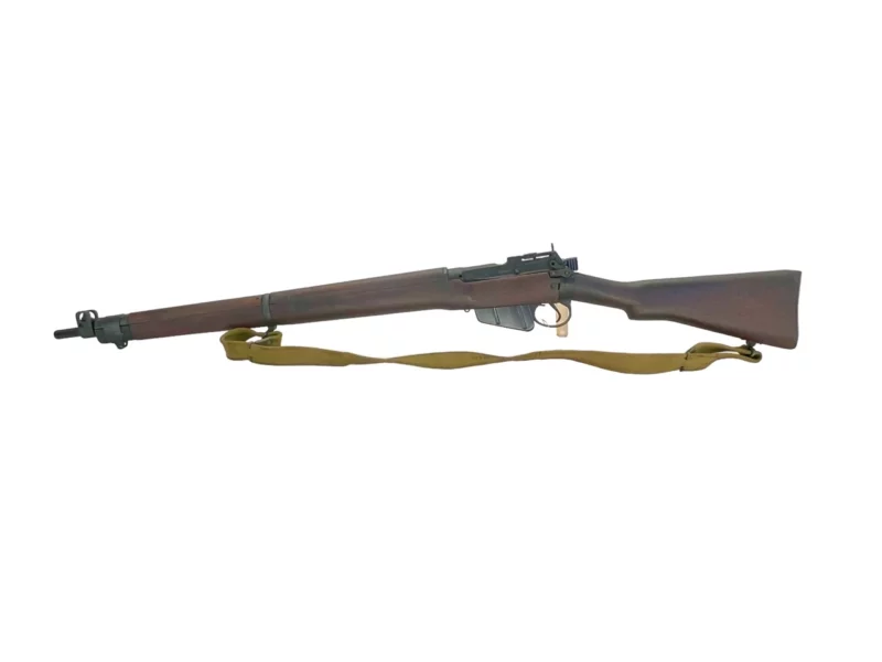 Navy Arms Enfield #4 Mk 1 .303 World War II French Resistance,1944 date "PP" marked, ROF(F) with matching bolt SN PP 0987 - Image 19