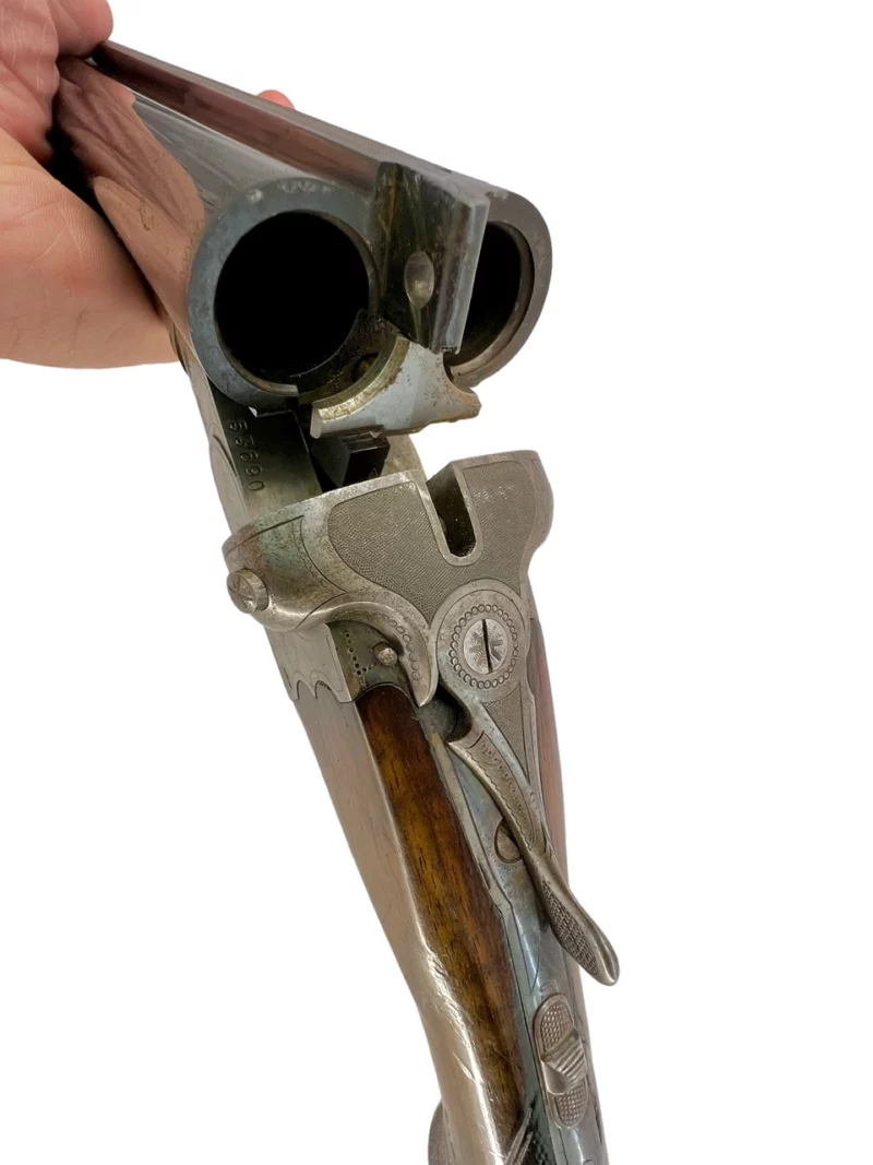 Flussstahl Krupp Essen shotgun 10 gauge side by side shotgun - Image 8