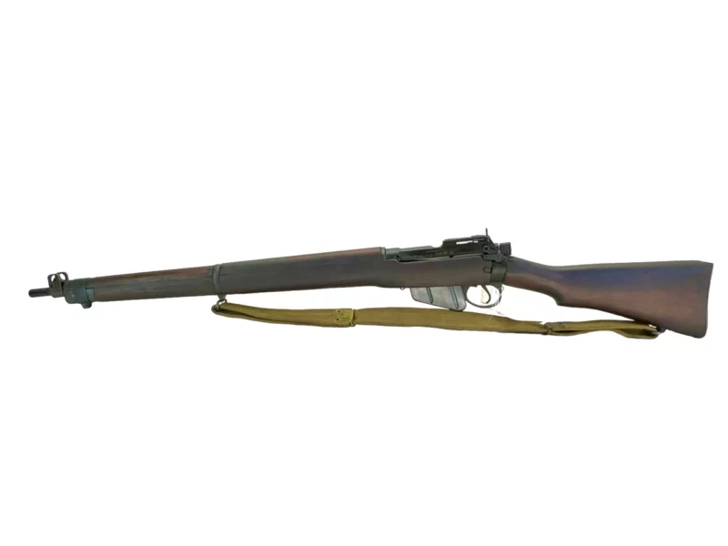Navy Arms Enfield #4 Mk 1 .303 World War II French Resistance,1944 date "PP" marked, ROF(F) with matching bolt SN PP 0747 - Image 11
