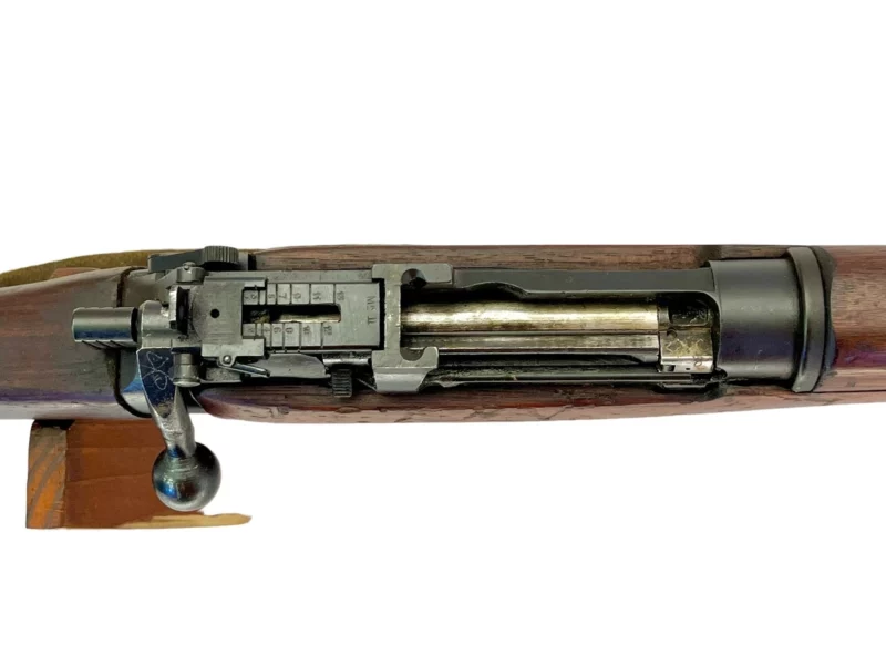 Navy Arms Enfield #4 Mk 1* .303 World War II French Resistance 1944 Dated "BS" marked matching serial number bolt PP 0647 - Image 13