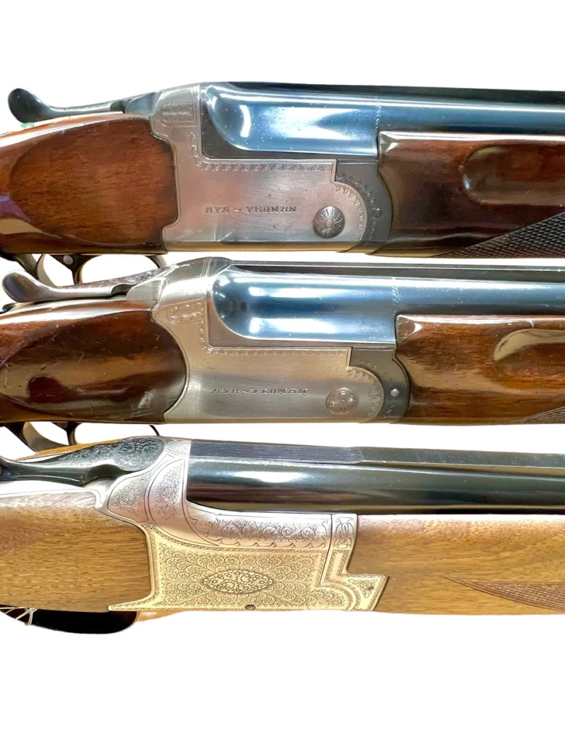 12ga O/U shotgun Spanish single trigger G-VG cond. Screw-in chokes - Image 3
