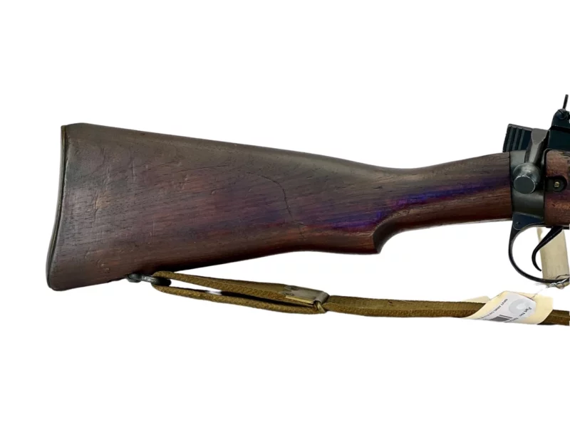 Navy Arms Enfield #4 Mk 1* .303 World War II French Resistance 1944 Dated "BS" marked matching serial number bolt PP 1579 - Image 10