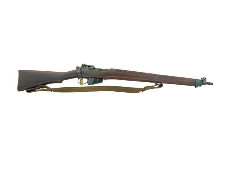 Navy Arms Enfield #4 Mk 1* .303 World War II French Resistance1944 Dated "BS" marked matching serial number bolt PP 1816 - Image 10