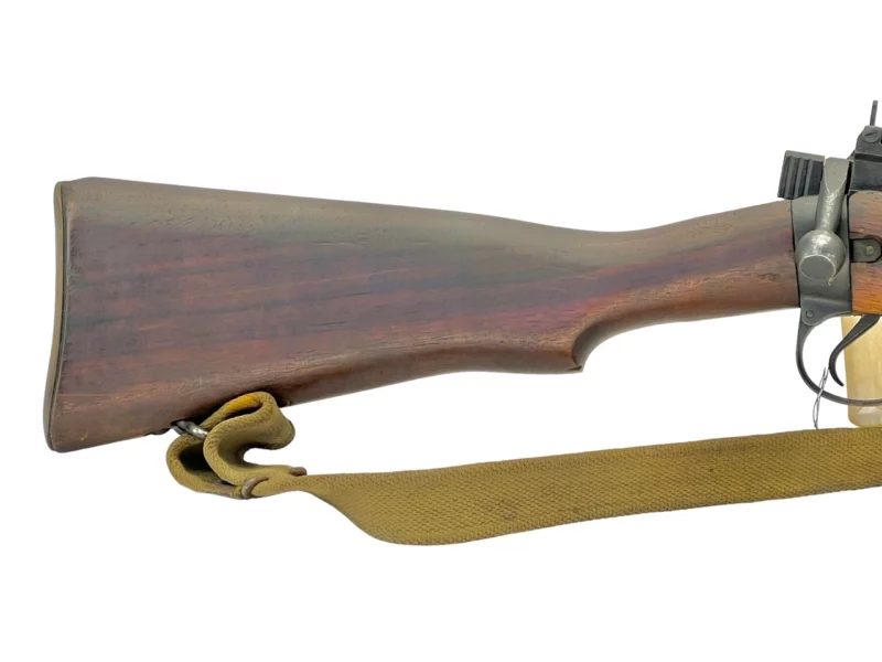 Navy Arms Enfield #4 Mk 1* .303 World War II French Resistance1944 Dated "BS" marked non-matching serial number bolt PP 1689 - Image 12