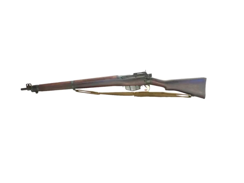 Navy Arms Enfield #4 Mk 1* .303 World War II French Resistance 1944 Dated "BS" marked matching serial number bolt PP 1636 - Image 20
