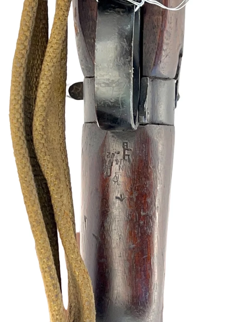 Navy Arms Enfield #4 Mk 1 .303 World War II French Resistance,1944 date "PP" marked, ROF(F) with matching bolt SN PP 1453 - Image 15