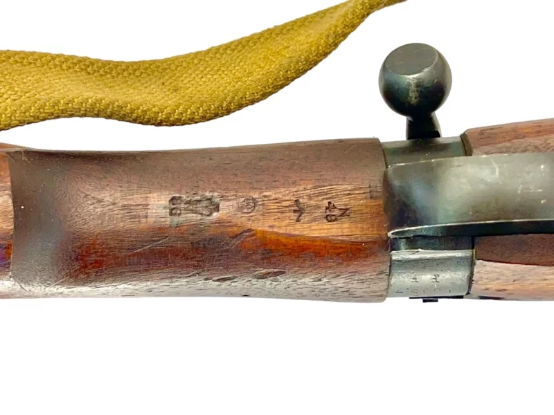 Navy Arms Enfield #4 Mk 1* .303 World War II French Resistance 1944 Dated "BT" and "PP" marked matching serial number bolt PP 0694 - Image 19