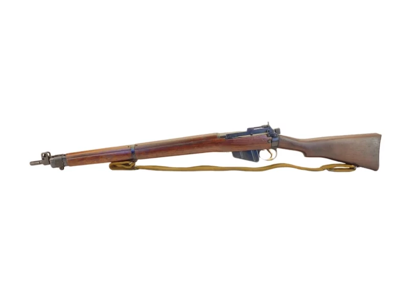 Navy Arms Enfield #4 Mk 1* .303 World War II French Resistance 1944 Dated "BT" marked matching serial number bolt PP 1608 - Image 14