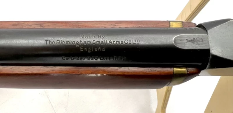 BSA Martini 12/15 rifle .22LR with Parker-Hale sights SN 59695 - Image 7
