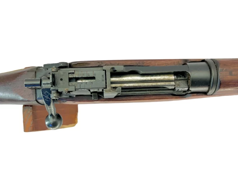 Navy Arms Enfield #4 Mk 1* .303 World War II French Resistance 1944 Dated "BS" and "PP" marked matching serial number bolt PP 1492 - Image 12