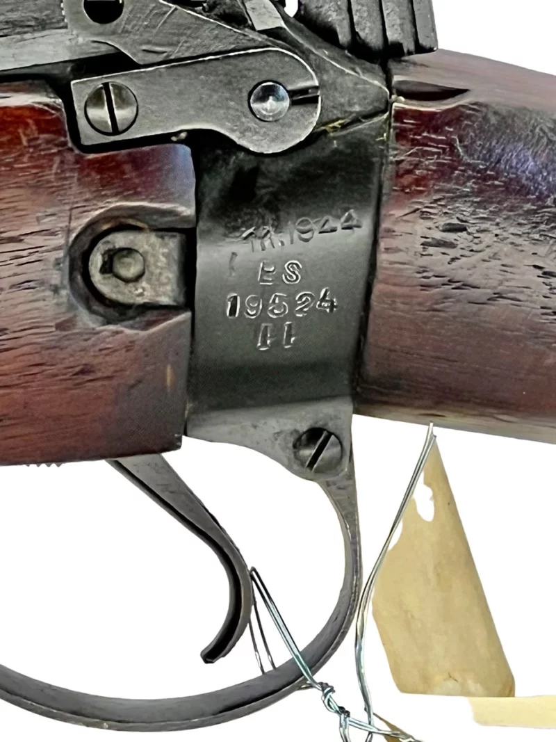 Navy Arms Enfield #4 Mk 1* .303 World War II French Resistance 1944 Dated "BS" and "PP" marked matching serial number bolt PP 351 - Image 21