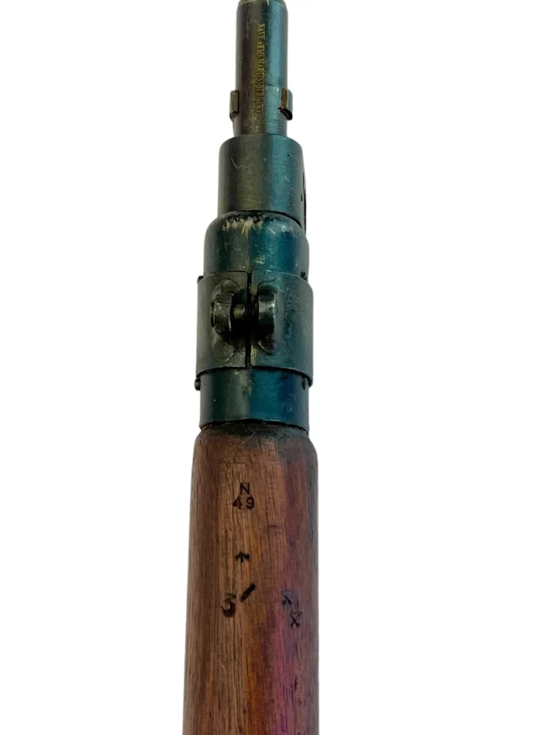 Navy Arms Enfield #4 Mk 1 .303 World War II French Resistance,1944 date "PP" marked, ROF(F) with matching bolt Zinc buttplate SN PP 1393 - Image 18