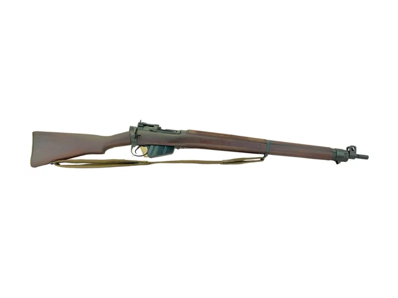 Navy Arms Enfield #4 Mk 1* .303 World War II French Resistance1944 Dated "BS" marked matching serial number bolt PP 0932 - Image 10