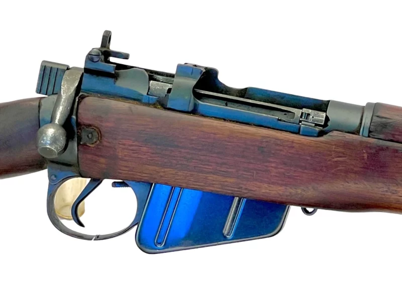 Navy Arms Enfield #4 Mk 1* .303 World War II French Resistance Long Branch Mfg. non-matching bolt SN 47L8386 - Image 5