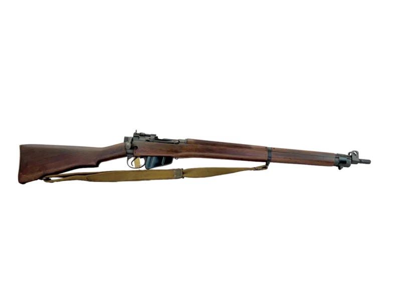 Navy Arms Enfield #4 Mk 1* .303 World War II French Resistance1944 Dated "BS" marked non-matching serial number bolt PP 1149 - Image 10