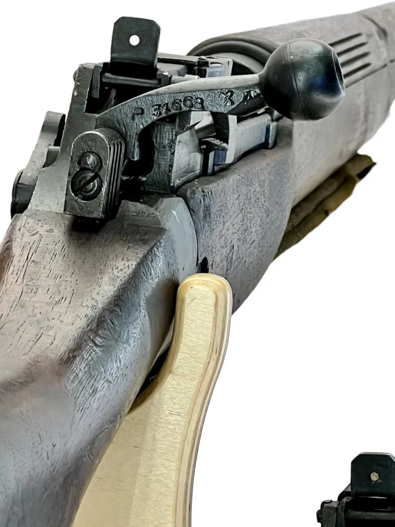 Navy Arms Enfield #4 Mk 1 .303 World War II French Resistance 1944 Dated consecutive serial numbered pair matching serial number bolt - Image 13