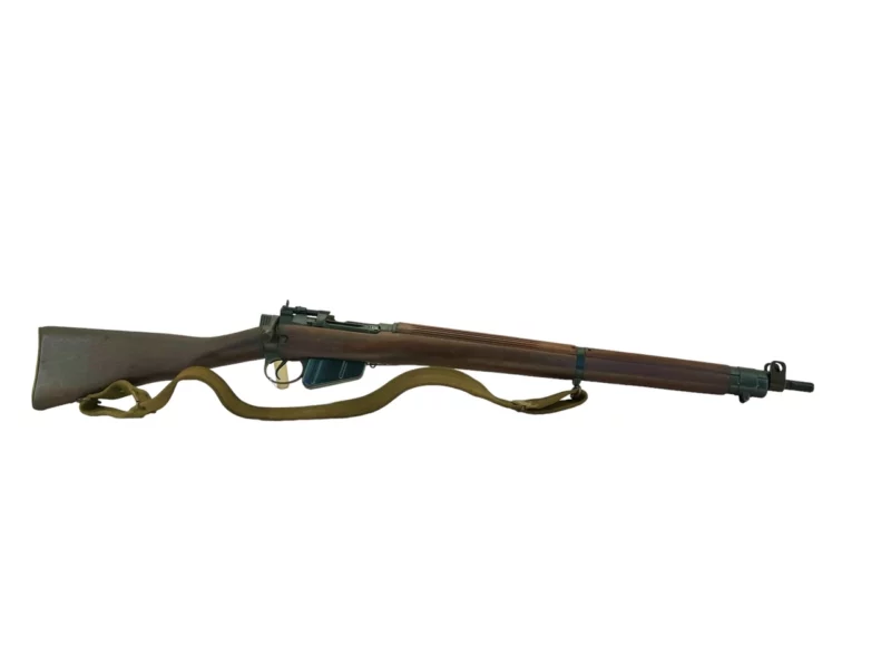 Navy Arms Enfield #4 Mk 1* .303 World War II French Resistance1944 Dated "BS" marked matching serial number bolt PP 0615 - Image 10