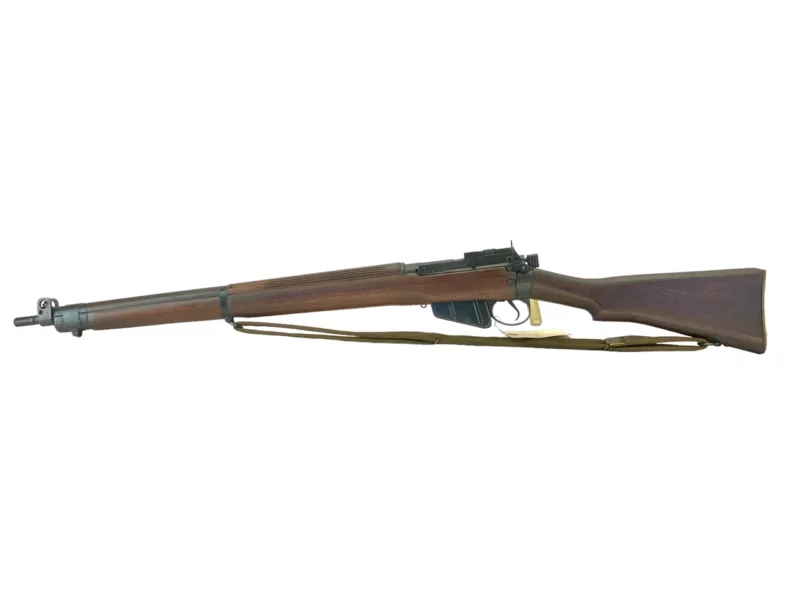 Navy Arms Enfield #4 Mk 1* .303 World War II French Resistance1944 Dated "BS" marked matching serial number bolt PP 1514 - Image 20