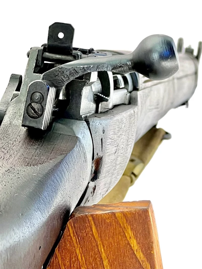Navy Arms Enfield #4 Mk 1* .303 World War II French Resistance 1944 Dated "BS" marked matching serial number bolt PP 0782 - Image 17