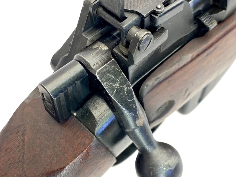 Navy Arms Enfield #4 Mk 1* .303 World War II French Resistance 1944 Dated "BT" marked matching serial number bolt PP 1314 - Image 22