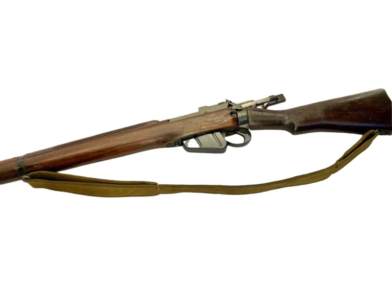 Navy Arms Enfield #4 Mk 1* .303 World War II French Resistance 1944 Dated "BS" marked matching serial number bolt PP0081 - Image 8