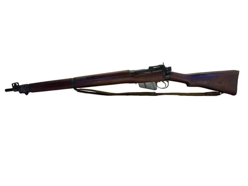 Navy Arms Enfield #4 Mk 1* .303 World War II French Resistance 1944 Dated "BS" marked matching serial number bolt PP 1634 - Image 19