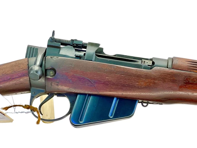 Navy Arms Enfield #4 Mk 1* .303 World War II French Resistance 1944 Dated "BS" and "PP" marked matching serial number bolt PP 0365 - Image 12