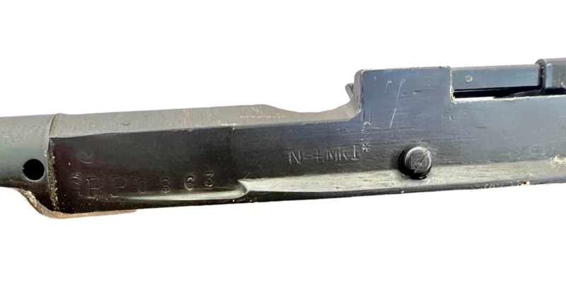 Navy Arms Enfield #4 Mk 1* .303 World War II French Resistance1944 Dated "BS" and "PP" marked non-matching serial number bolt PP 0863 - Image 22