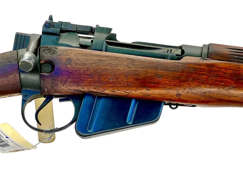 Navy Arms Enfield #4 Mk 1* .303 World War II French Resistance 1944 Dated "BT" and "PP" marked matching serial number bolt PP 0911 - Image 12