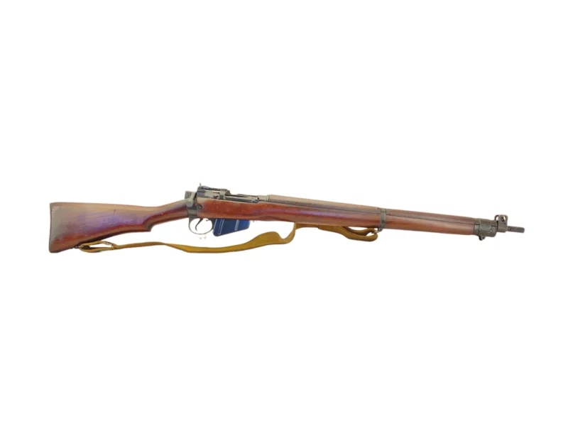Navy Arms Enfield #4 Mk 1 .303 World War II French Resistance 1944 Dated "BT" marked matching serial number bolt PP 1055 - Image 15