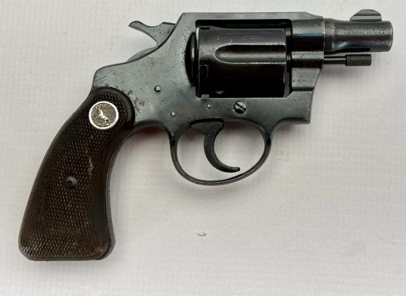 Colt Detective Special revolver 2" blue .38 Spl., 2nd Issue 1949 Mfg SN 532264 - Image 4