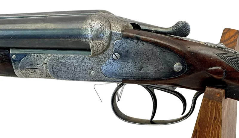 British Cogswell & Harrison sidelock side by side 12ga shotgun - Image 13