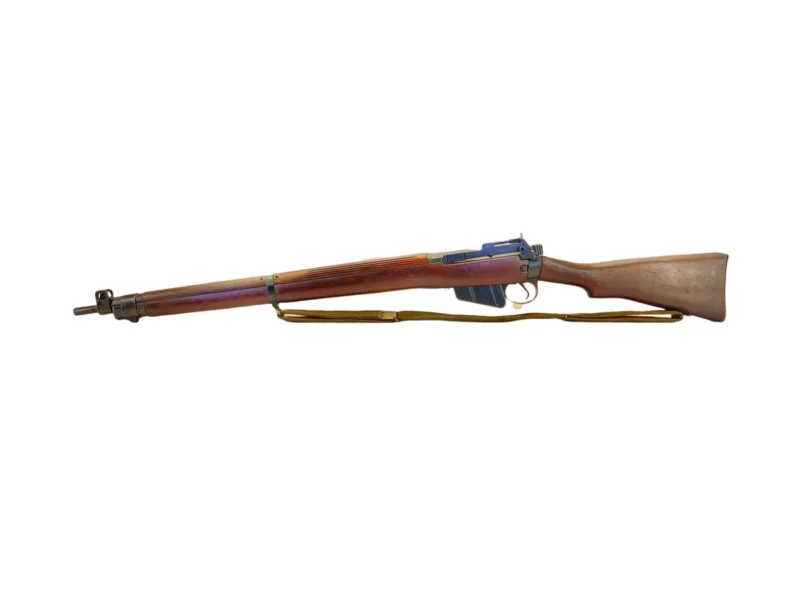 Navy Arms Enfield #4 Mk 1* .303 World War II French Resistance 1944 Dated "BT" marked matching serial number bolt PP 1012 - Image 11