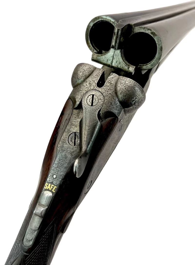 British Cogswell & Harrison sidelock side by side 12ga shotgun