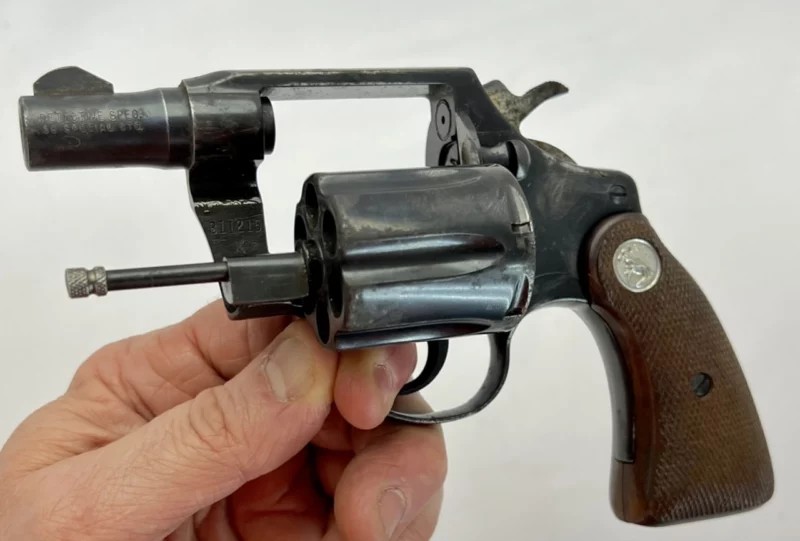 Colt Detective Special revolver 2" blue .38 Spl., 2nd Issue 1970 Mfg SN B11215 - Image 7