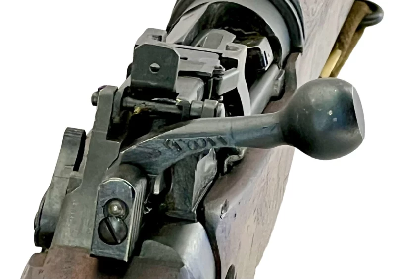Navy Arms Enfield #4 Mk 1* .303 World War II French Resistance 1944 Dated "BT" marked matching serial number bolt PP 0794 - Image 17