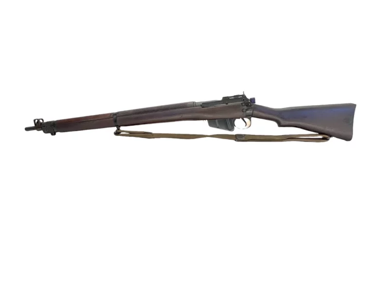 Navy Arms Enfield #4 Mk 1* .303 World War II French Resistance 1944 Dated "BS" and "PP" marked matching serial number bolt PP 1879 - Image 16