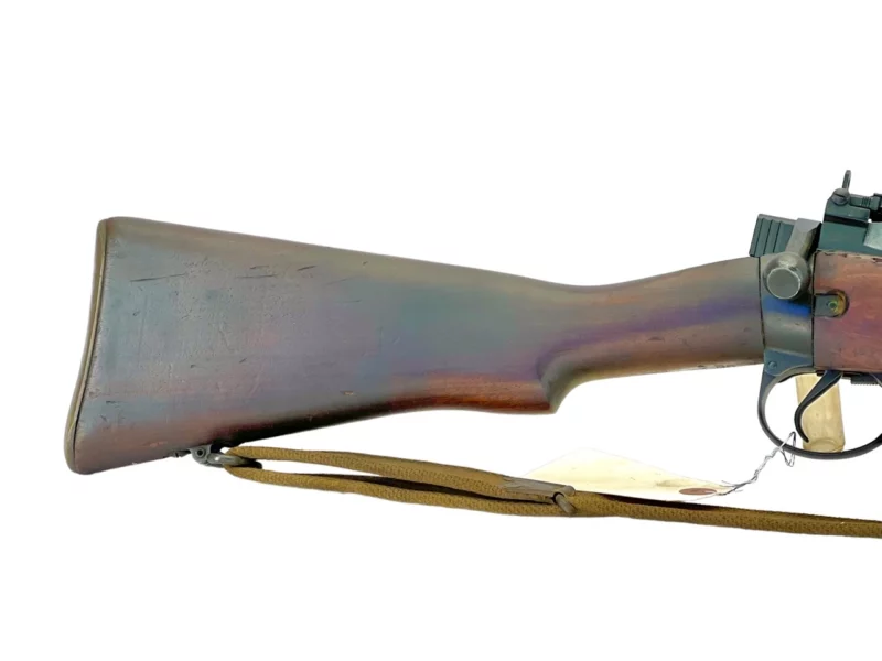 Navy Arms Enfield #4 Mk 1* .303 World War II French Resistance 1944 Dated "BS" marked matching serial number bolt PP 1815 - Image 11