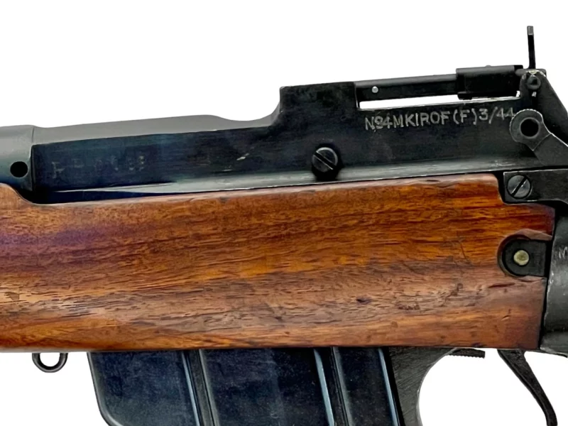 Navy Arms Enfield #4 Mk 1 .303 World War II French Resistance,1944 date "PP" marked, ROF(F) with matching bolt SN PP 0188 - Image 20