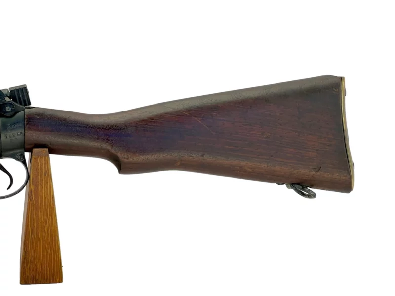 Navy Arms Enfield #4 Mk 1* .303 World War II French Resistance1944 Dated "BS" and "PP" marked non-matching serial number bolt PP 0605 - Image 19