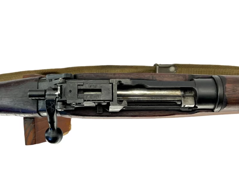 Navy Arms Enfield #4 Mk 1* .303 World War II French Resistance 1944 Dated "BS" and "PP" marked matching serial number bolt PP 0890 - Image 12