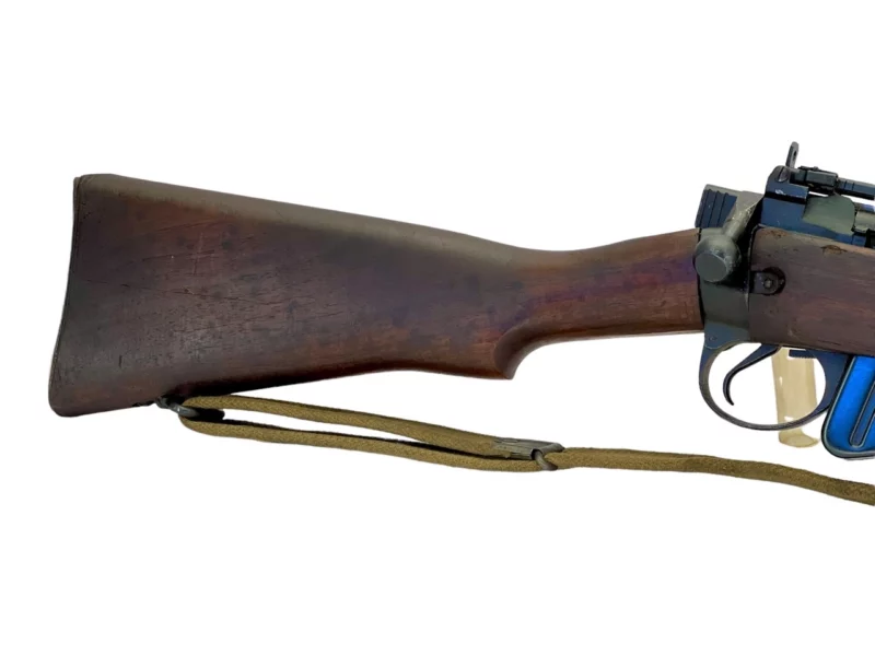 Navy Arms Enfield #4 Mk 1* .303 World War II French Resistance 1944 Dated "BS" and "PP" marked matching serial number bolt PP 1217 - Image 10