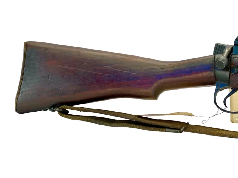 Navy Arms Enfield #4 Mk 1* .303 World War II French Resistance 1944 Dated "BS" and "PP" marked matching serial number bolt PP 0119 - Image 11