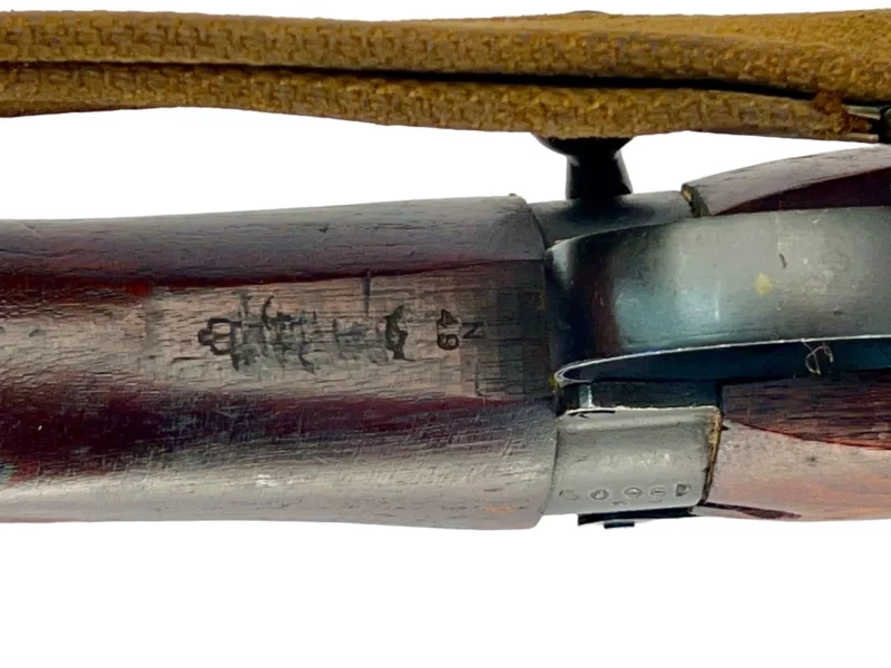 Navy Arms Enfield #4 Mk 1* .303 World War II French Resistance 1944 Dated "BS" marked matching serial number bolt PP 0494 - Image 17