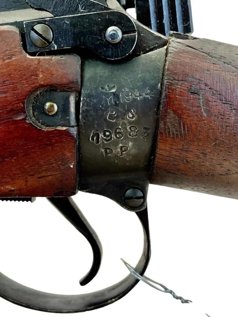 Navy Arms Enfield #4 Mk 1* .303 World War II French Resistance 1944 Dated "BS" and "PP" marked matching serial number bolt PP 1527 - Image 20