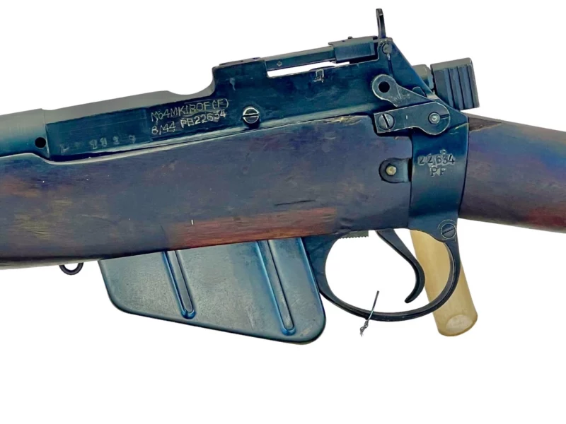 Navy Arms Enfield #4 Mk 1 .303 World War II French Resistance,1944 date , ROF(F) with non-matching bolt PP 1129 - Image 20